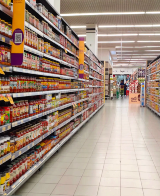 Limpieza en supermercado